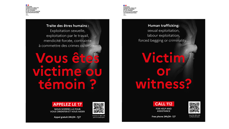 Campagne contre la traite des êtres humains